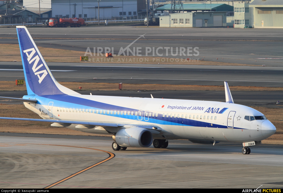 ANA - All Nippon Airways JA55AN aircraft at Fukuoka