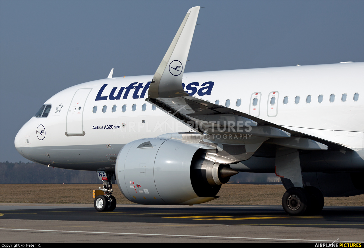 Lufthansa D-AINA aircraft at Berlin - Tegel