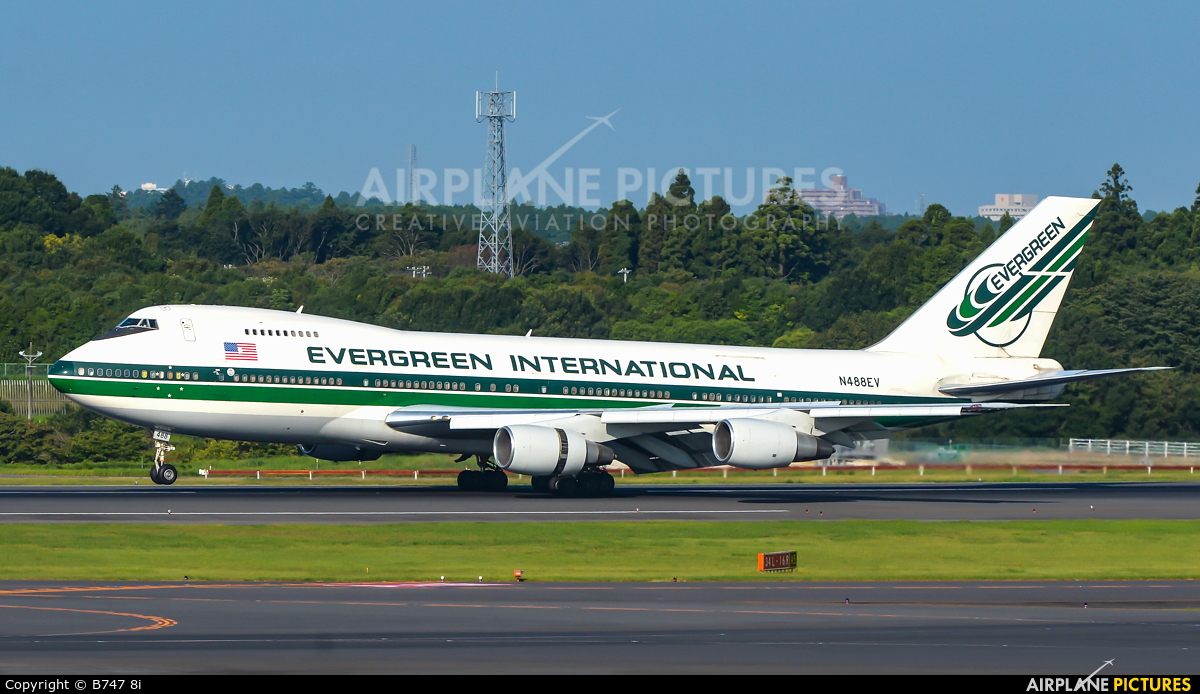 Evergreen International N488EV aircraft at Tokyo - Narita Intl