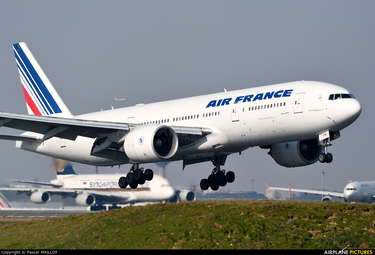 Air France F-GSPR aircraft at Paris - Charles de Gaulle