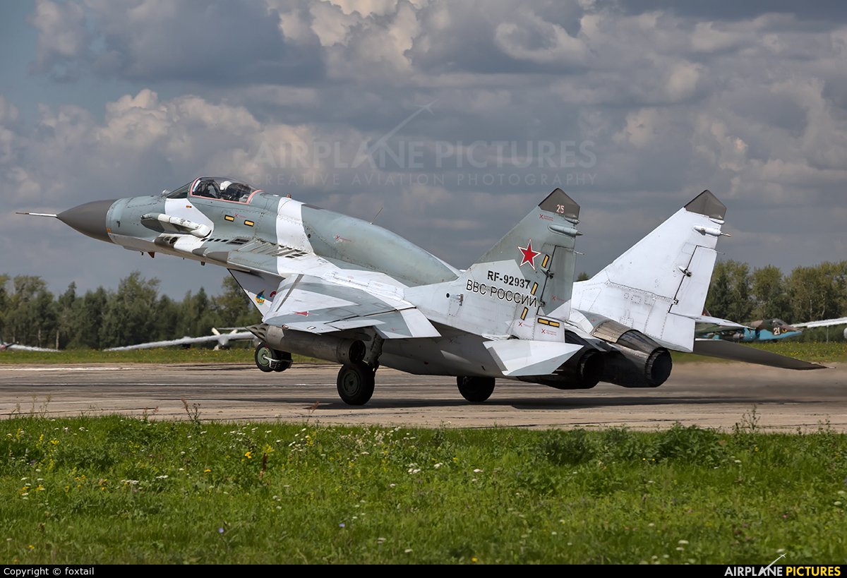 Russia - Air Force 25 aircraft at Undisclosed Location