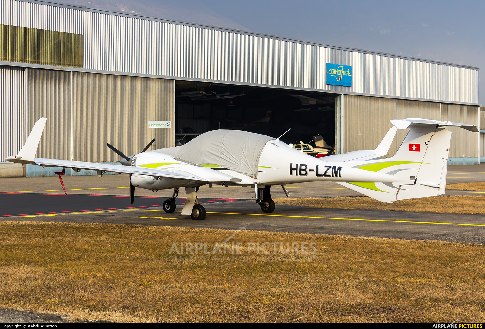 Private HB-LZM aircraft at Locarno