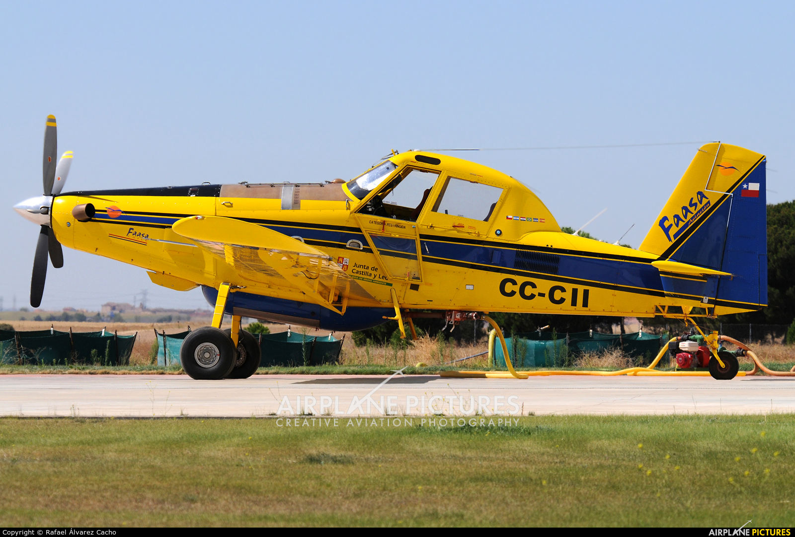 FAASA Aviación CC-CII aircraft at Matilla de los Caños