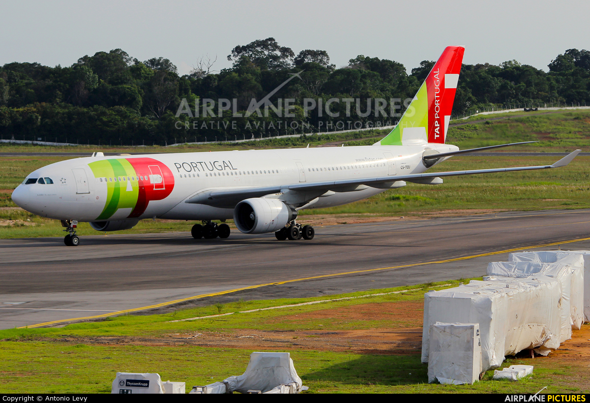 TAP Portugal CS-TOJ aircraft at Manaus - Eduardo Gomes