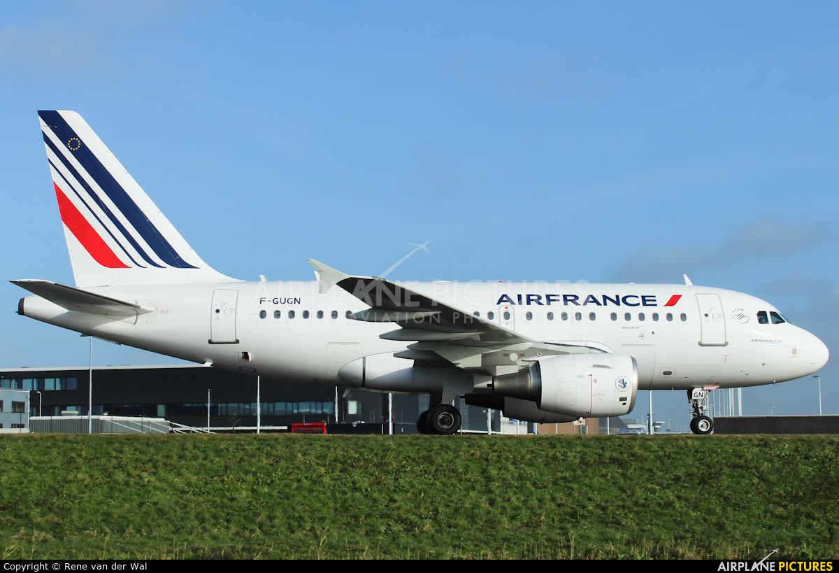 Air France F-GUGN aircraft at Amsterdam - Schiphol