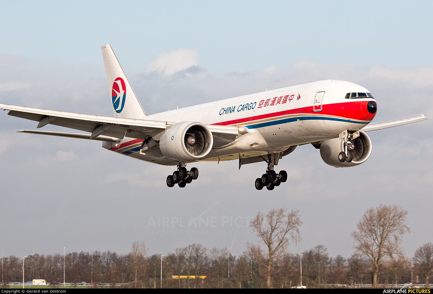 China Cargo B-2078 aircraft at Amsterdam - Schiphol