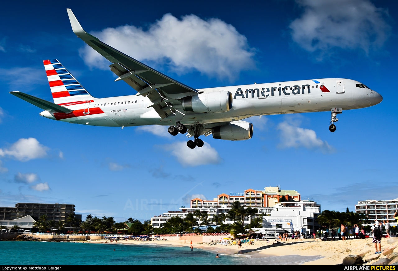 American Airlines N206UW aircraft at Sint Maarten - Princess Juliana Intl