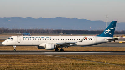 40-AOA - Montenegro Airlines Embraer ERJ-190 (190-100)