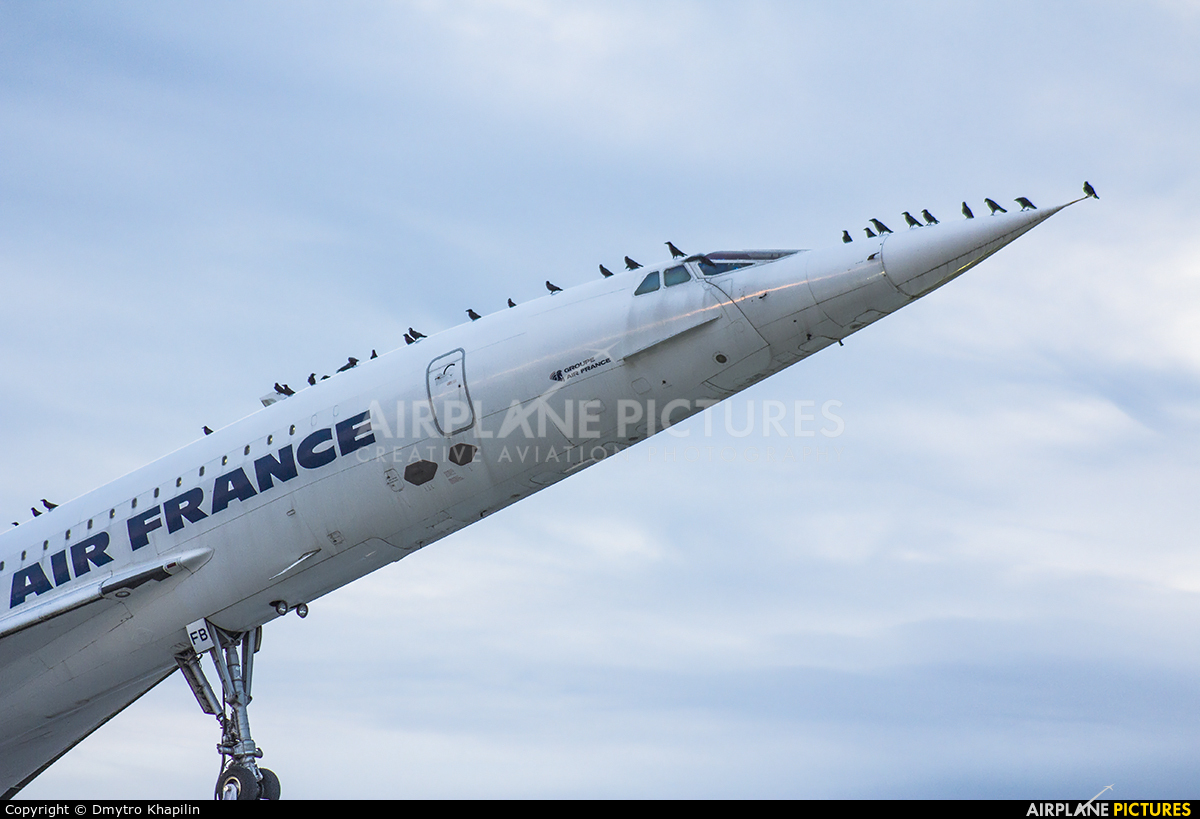 Air France F-BVFB aircraft at Sinsheim, Auto & Technik Museum