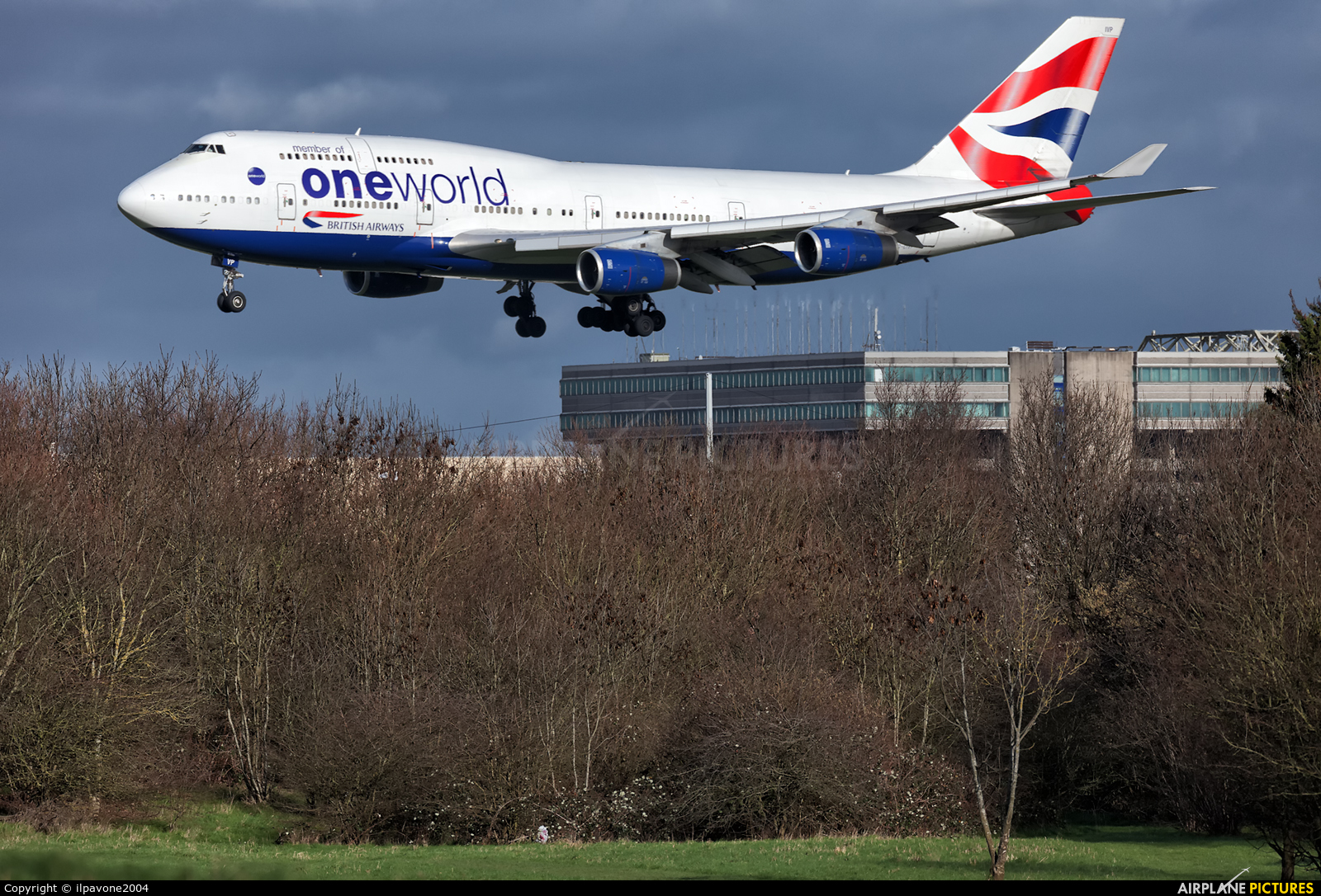 British Airways G-CIVP aircraft at London - Heathrow