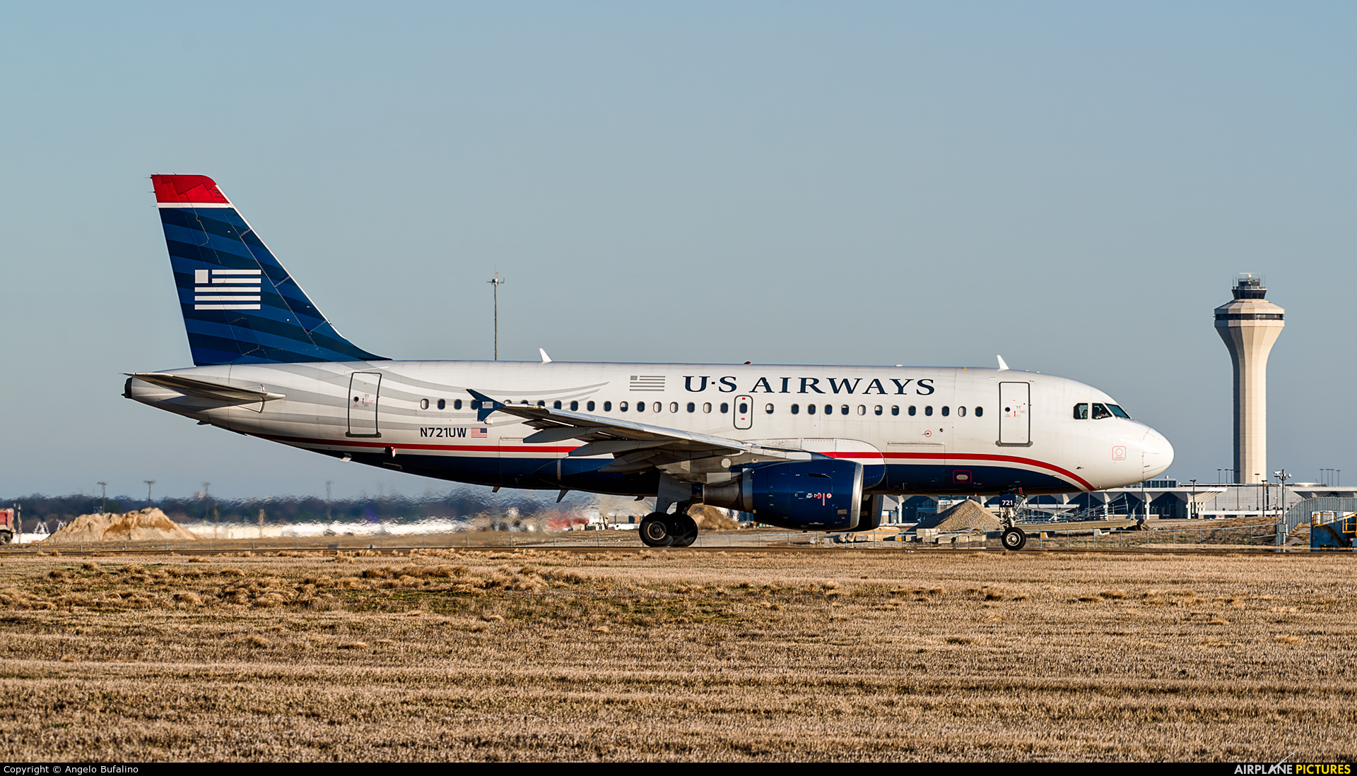US Airways N721UW aircraft at Memphis Intl