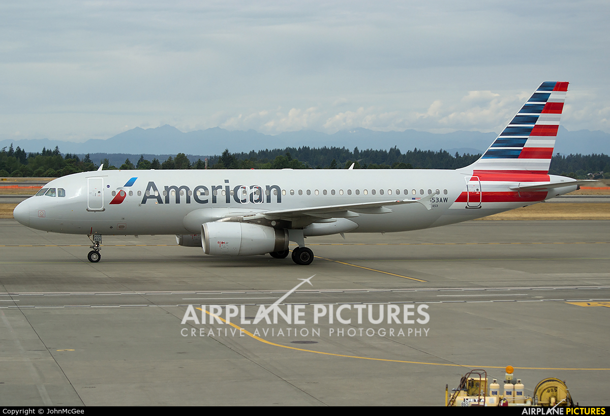 American Airlines N653AW aircraft at Seattle-Tacoma Intl
