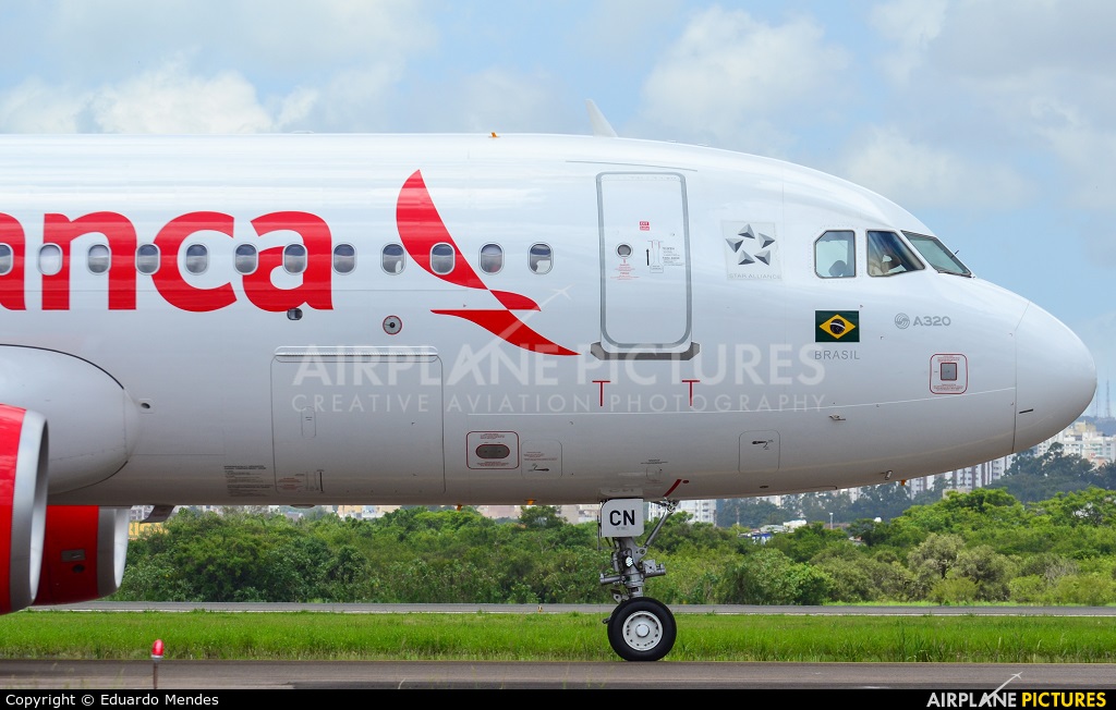 Avianca Brasil PR-OCN aircraft at Porto Alegre - Salgado Filho