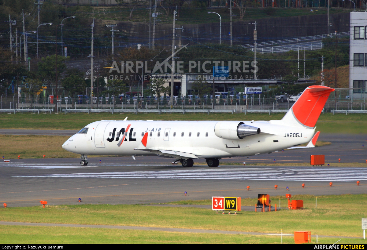 J-Air JA205J aircraft at Fukuoka