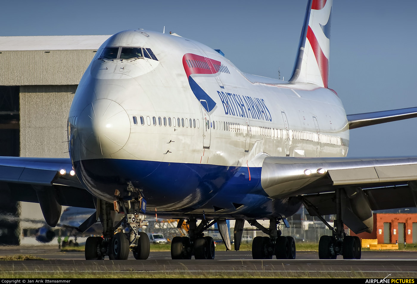 British Airways G-CIVX aircraft at London - Heathrow