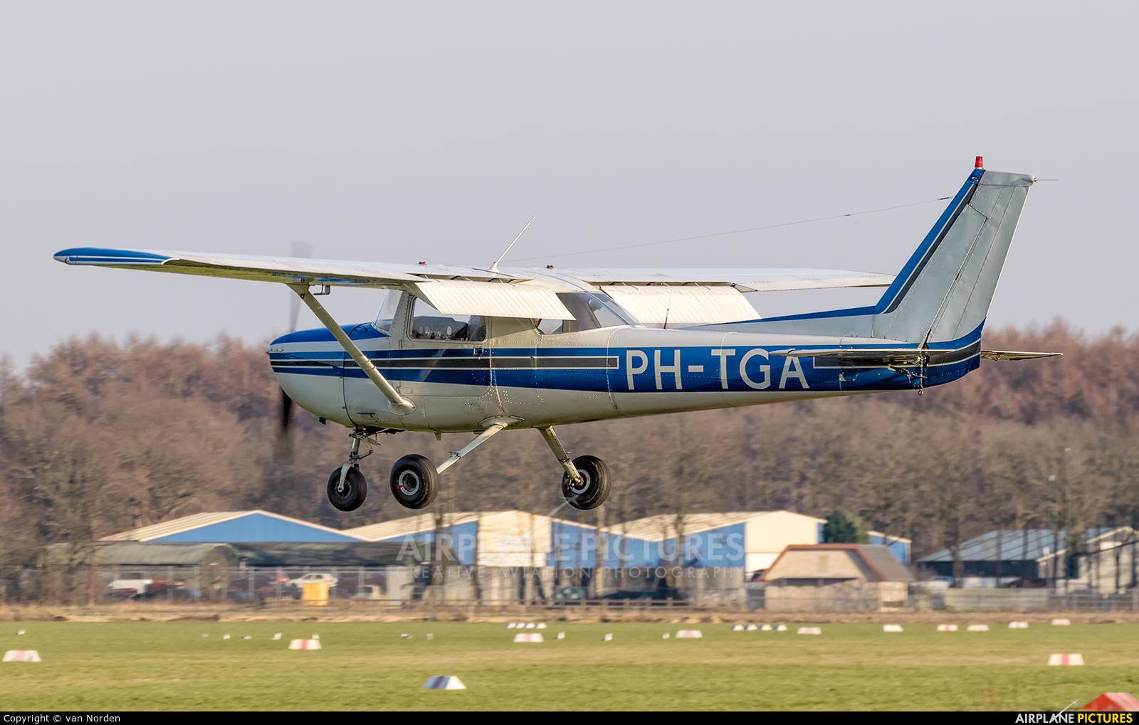 Stella Aviation Academy PH-TGA aircraft at Hilversum