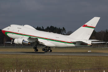 A4O-SO - Oman - Royal Flight Boeing 747SP