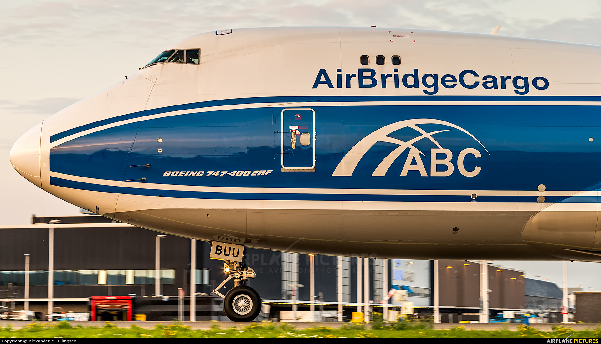Air Bridge Cargo VQ-BUU aircraft at Amsterdam - Schiphol