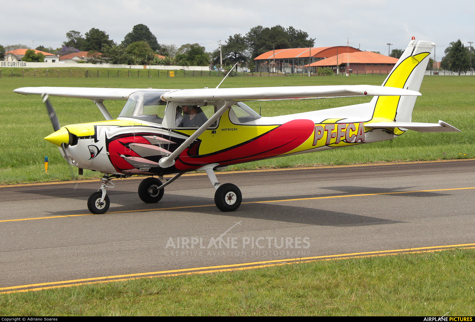 Private PT-FCA aircraft at Curitiba - Bacacheri