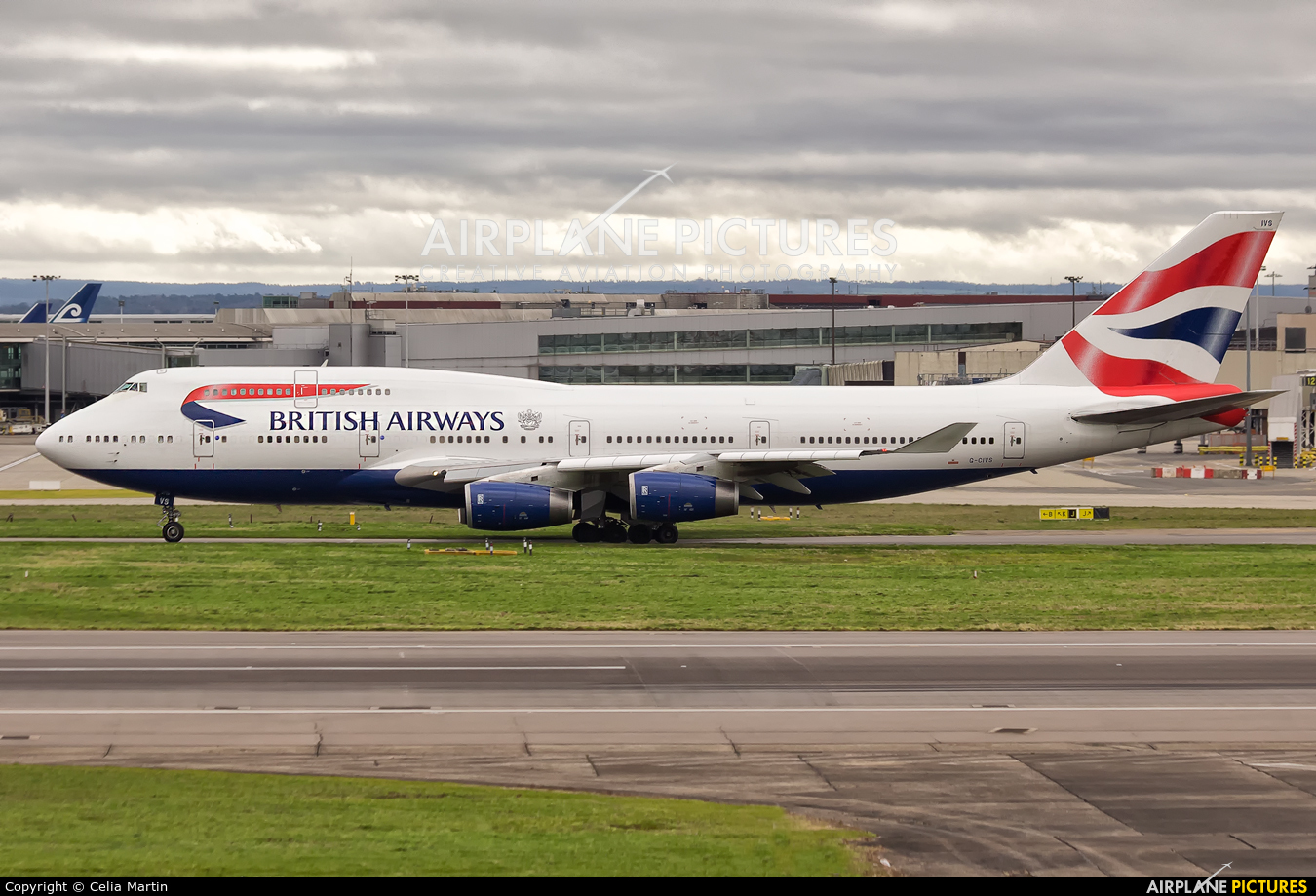 British Airways G-CIVS aircraft at London - Heathrow