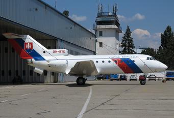 OM-BYE - Slovakia - Government Yakovlev Yak-40