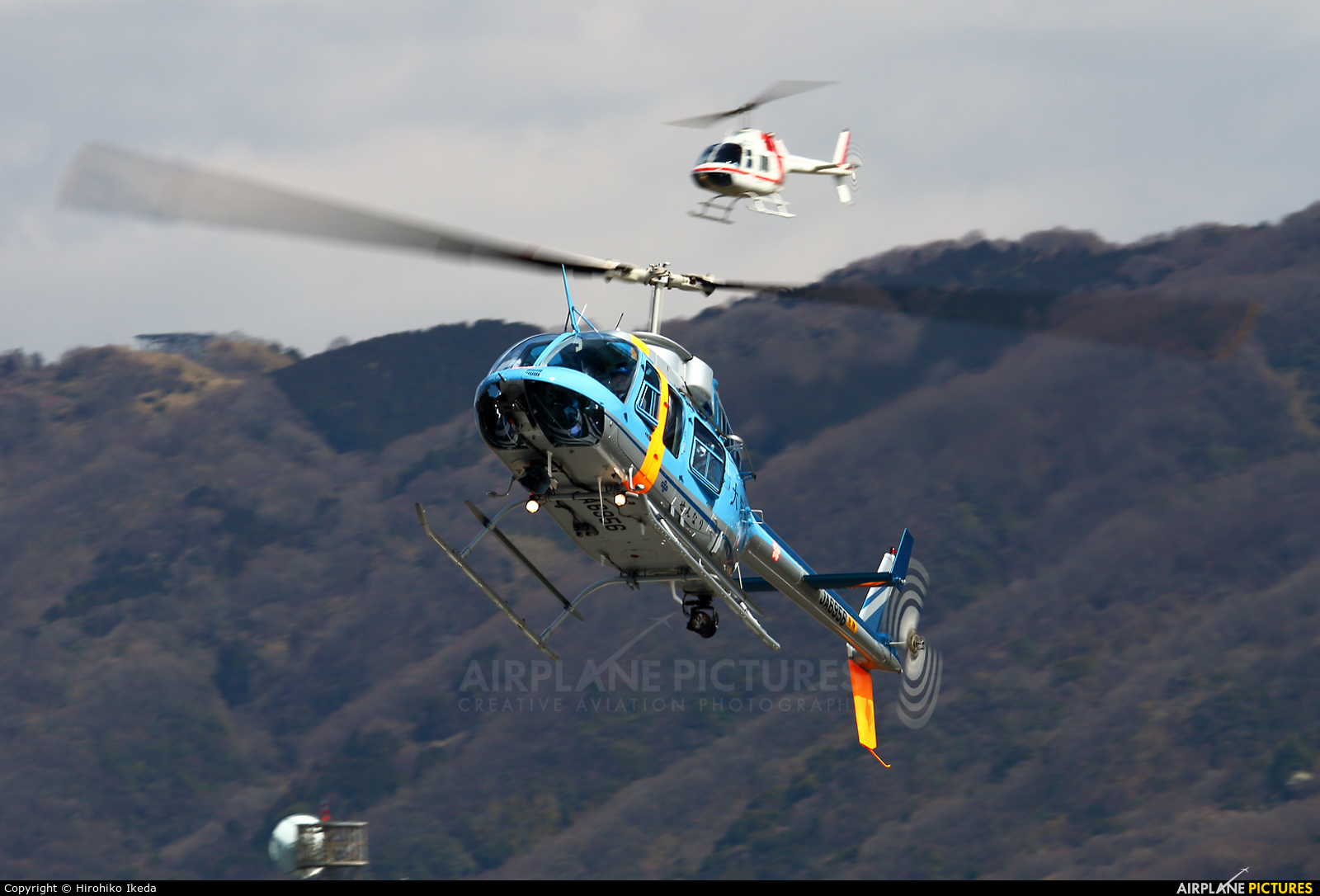 Japan - Police JA6956 aircraft at Yao
