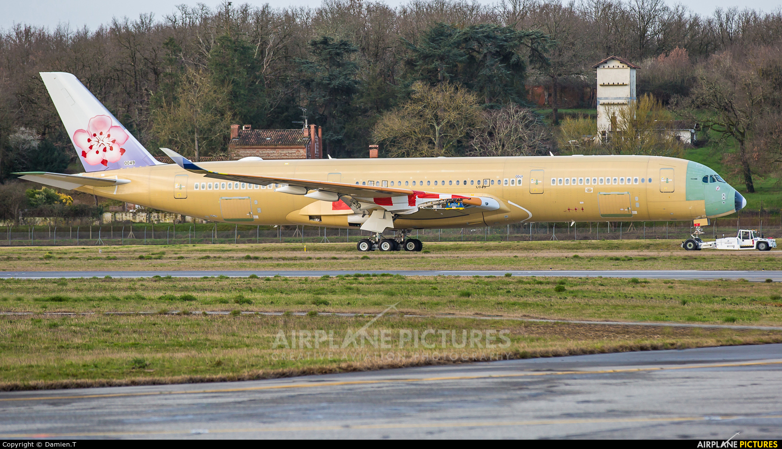 China Airlines F-WZGV aircraft at Toulouse - Blagnac