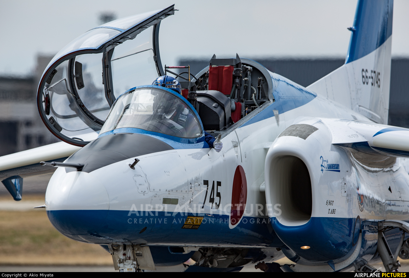 Japan - ASDF: Blue Impulse 66-5745 aircraft at Nagoya - Komaki AB