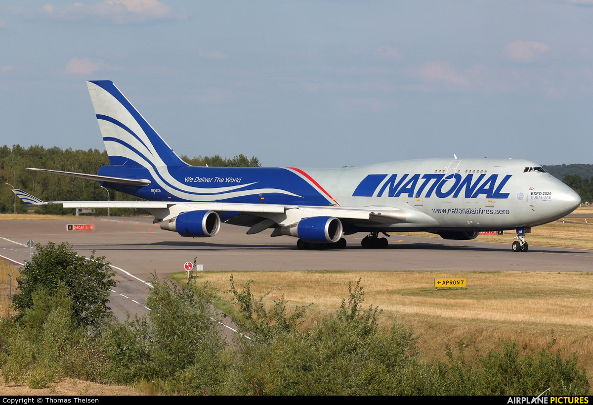 National Airlines N952CA aircraft at Luxembourg - Findel
