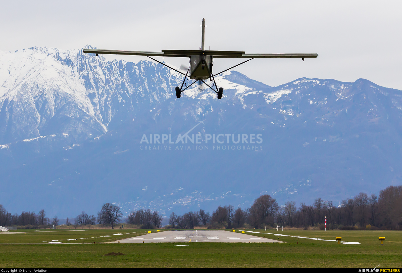 Switzerland - Air Force V-631 aircraft at Locarno