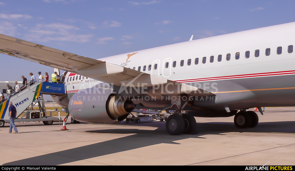 Lauda Air OE-LNR aircraft at Antalya