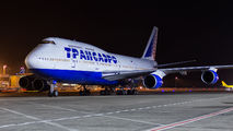 Transaero Boeing 747 visit at Dublin title=