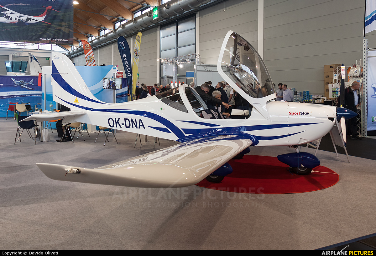 Private OK-DNA aircraft at Friedrichshafen