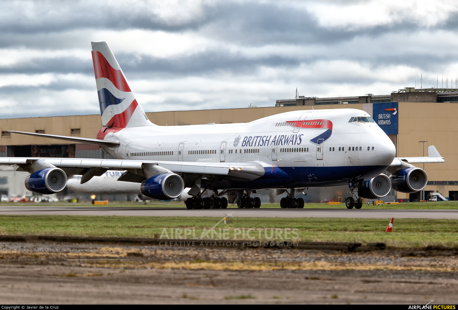 British Airways G-CIVF aircraft at London - Heathrow