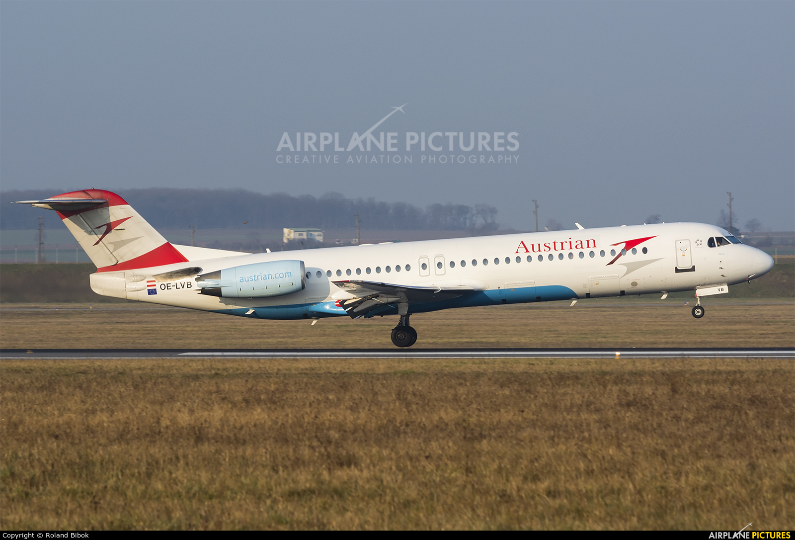 Austrian Airlines/Arrows/Tyrolean OE-LVB aircraft at Vienna - Schwechat