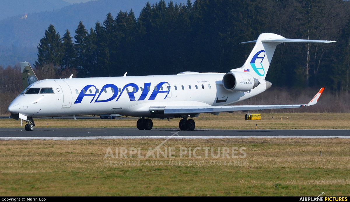 Adria Airways S5-AAY aircraft at Ljubljana - Brnik