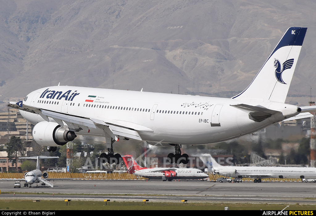 Iran Air EP-IBC aircraft at Tehran - Mehrabad Intl