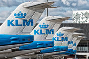 - - KLM Fokker 70 aircraft