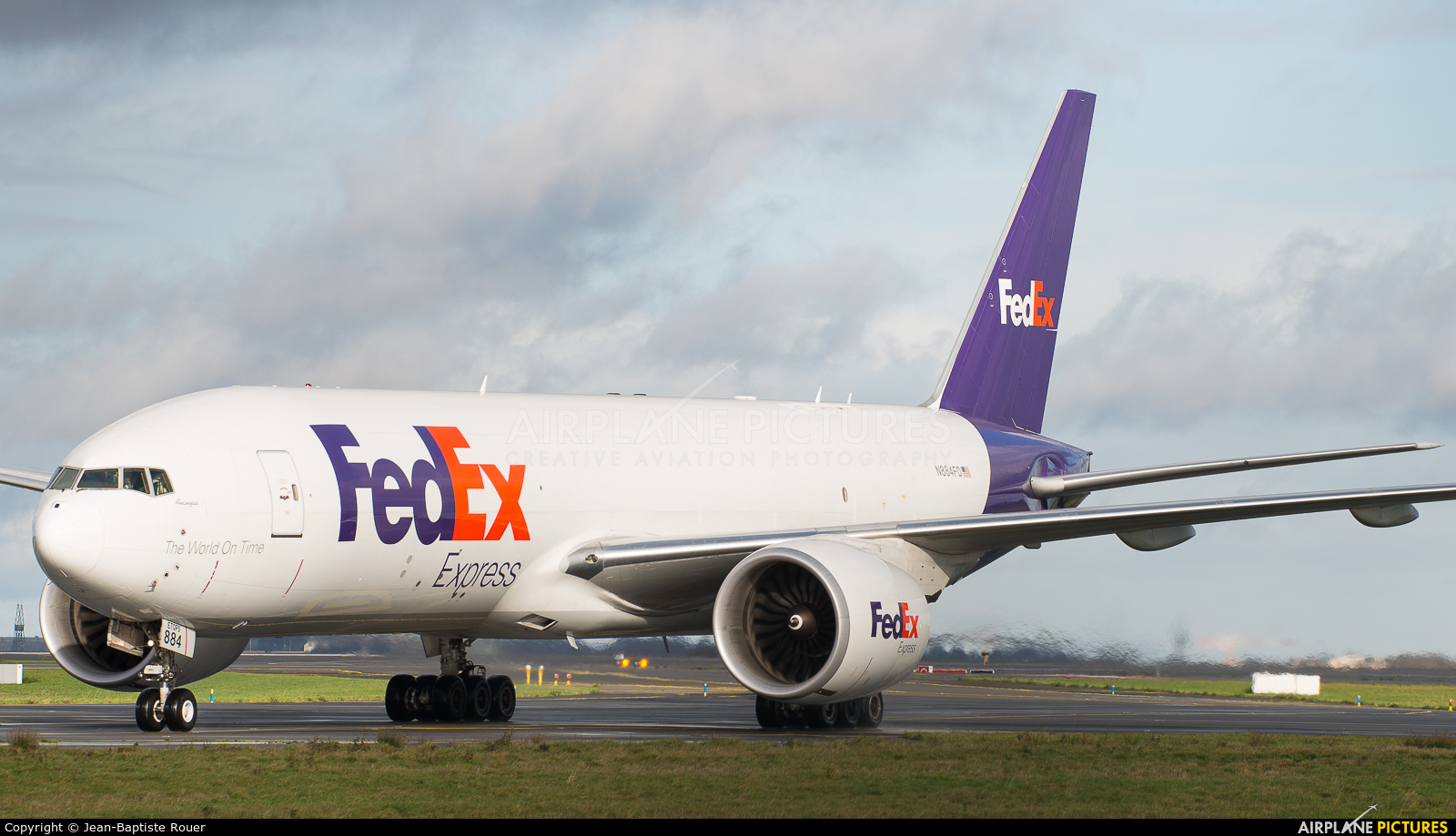 FedEx Federal Express N884FD aircraft at Paris - Charles de Gaulle