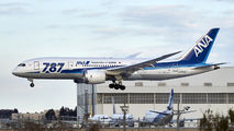 JA822A - ANA - All Nippon Airways Boeing 787-8 Dreamliner aircraft