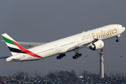 A6-EBV - Emirates Airlines Boeing 777-300ER aircraft