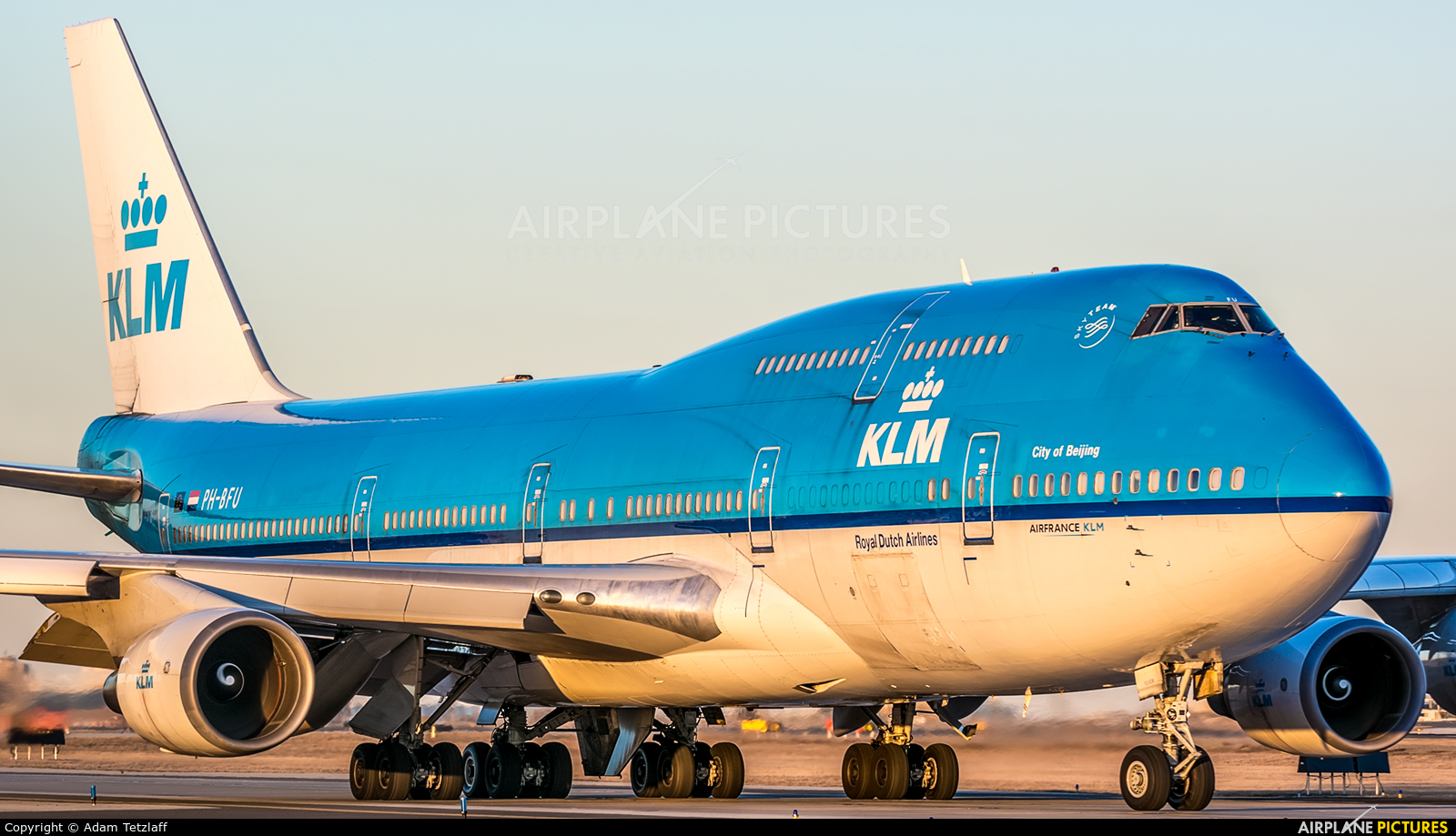 KLM PH-BFU aircraft at Toronto - Pearson Intl, ON