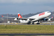 HB-JMB - Swiss Airbus A340-300 aircraft