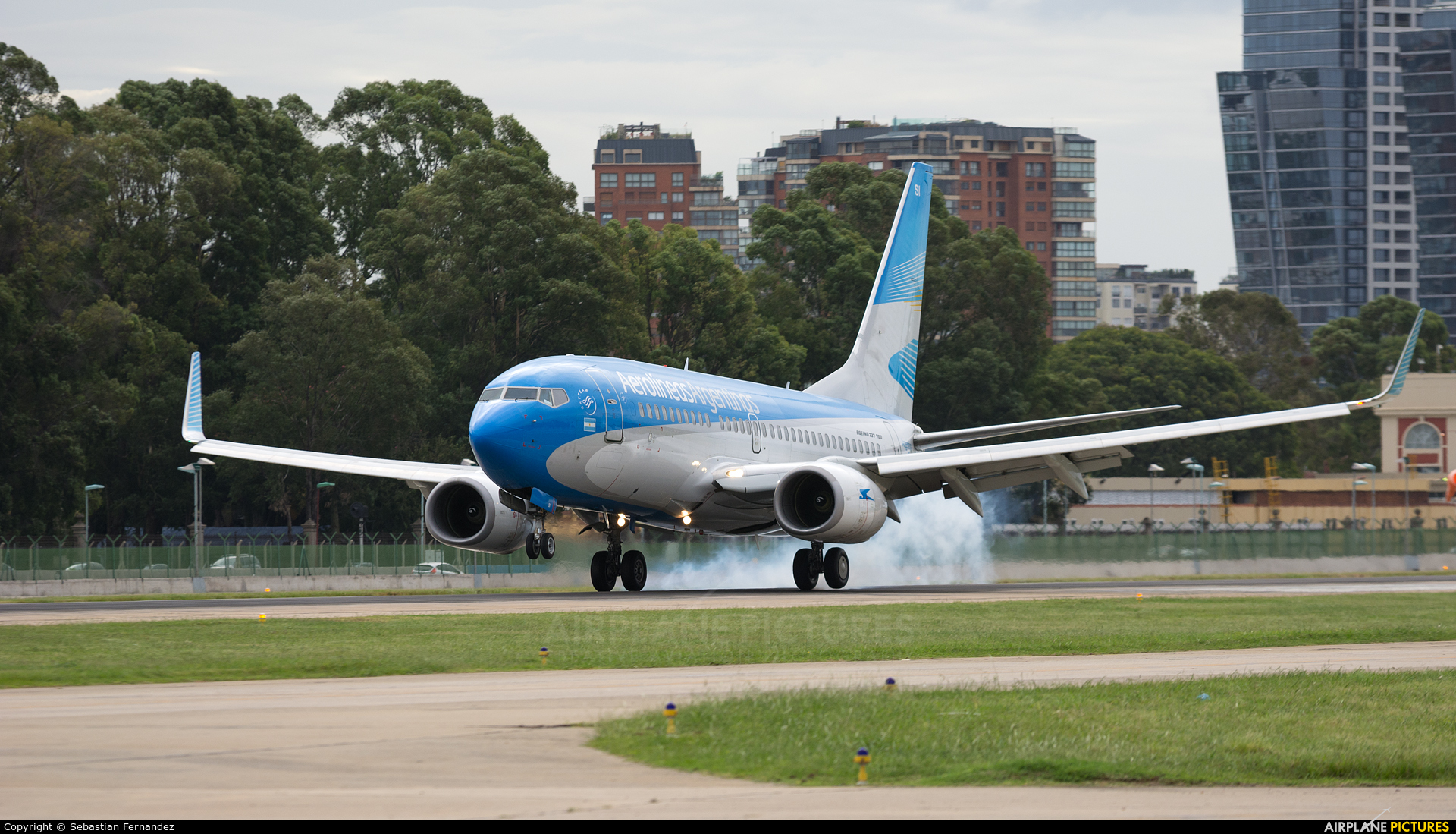 Aerolineas Argentinas LV-CSI aircraft at Buenos Aires - Jorge Newbery