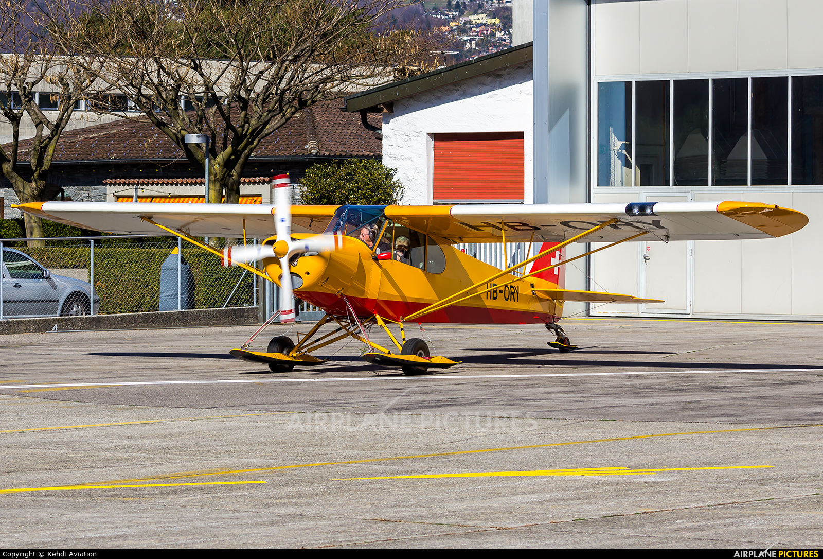 Private HB-ORY aircraft at Locarno