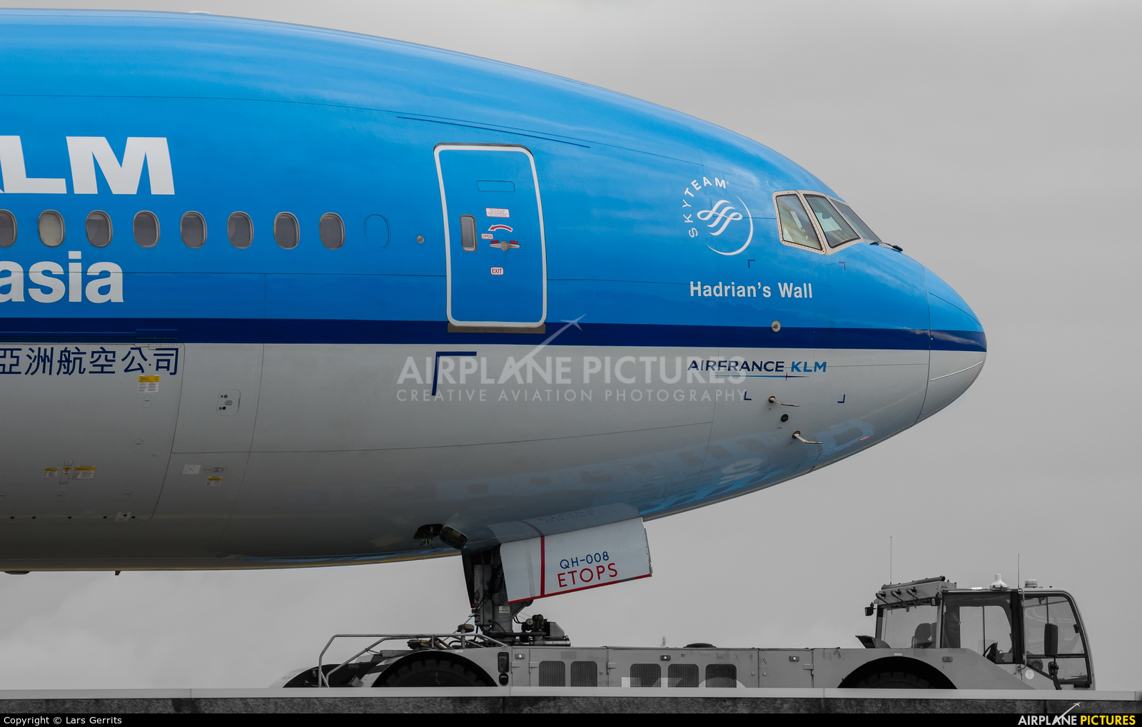 KLM Asia PH-BQH aircraft at Amsterdam - Schiphol