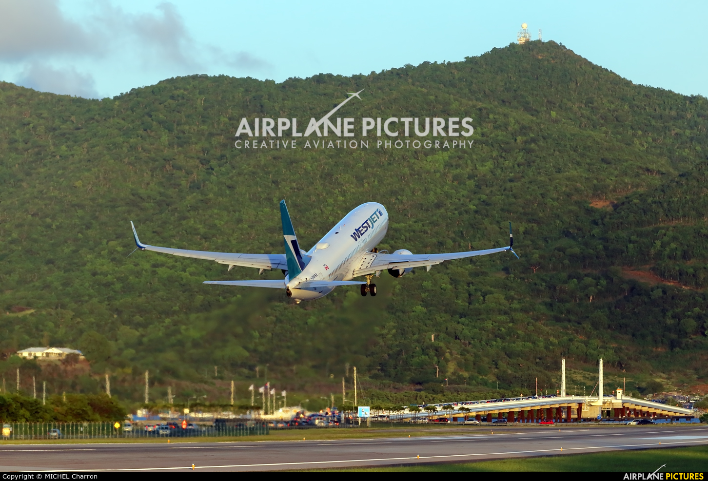 WestJet Airlines C-GWSX aircraft at Sint Maarten - Princess Juliana Intl