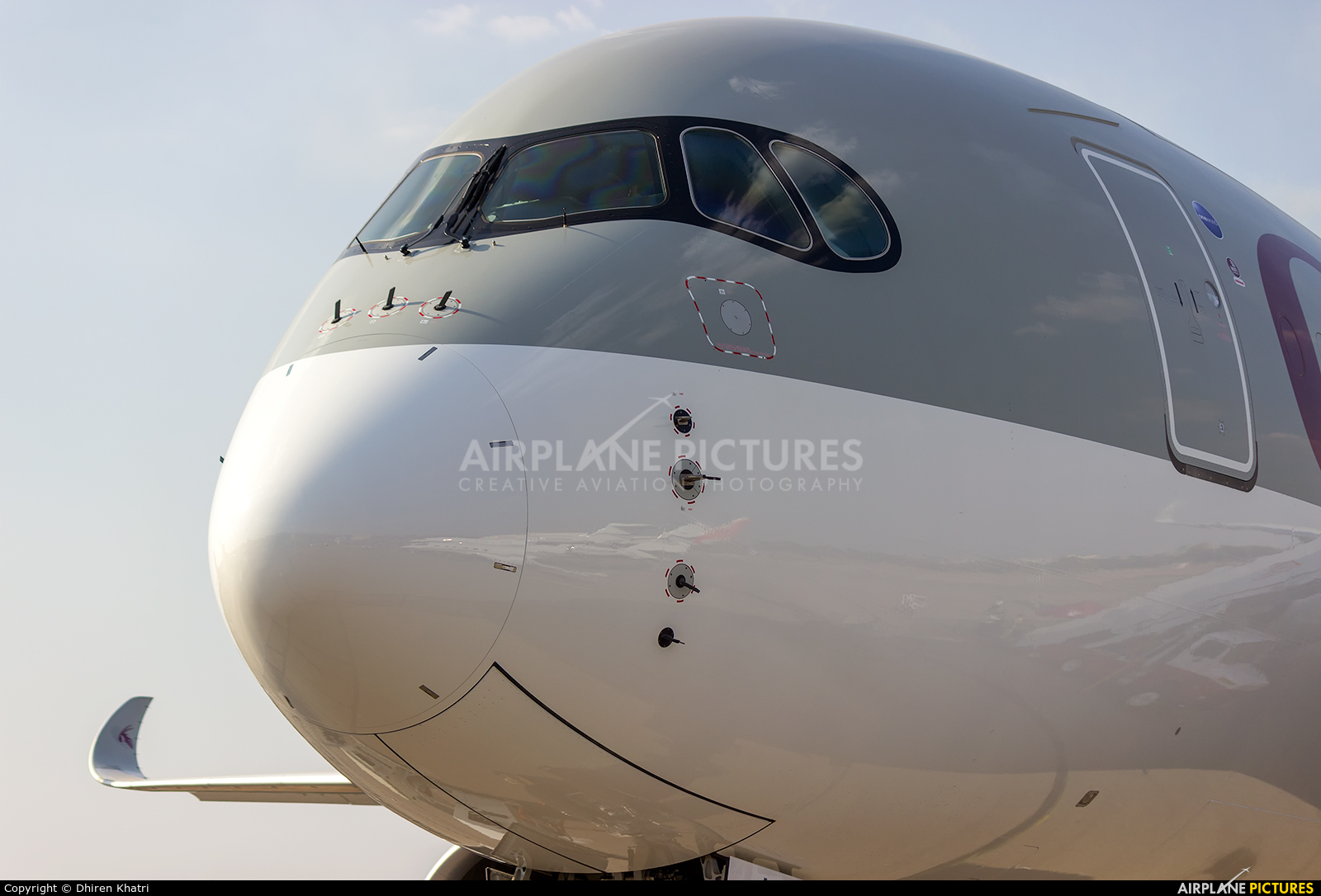 Qatar Airways A7-ALH aircraft at Begumpet