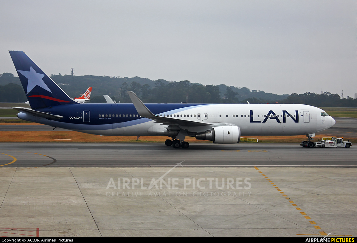 LAN Airlines CC-CXD aircraft at São Paulo - Guarulhos