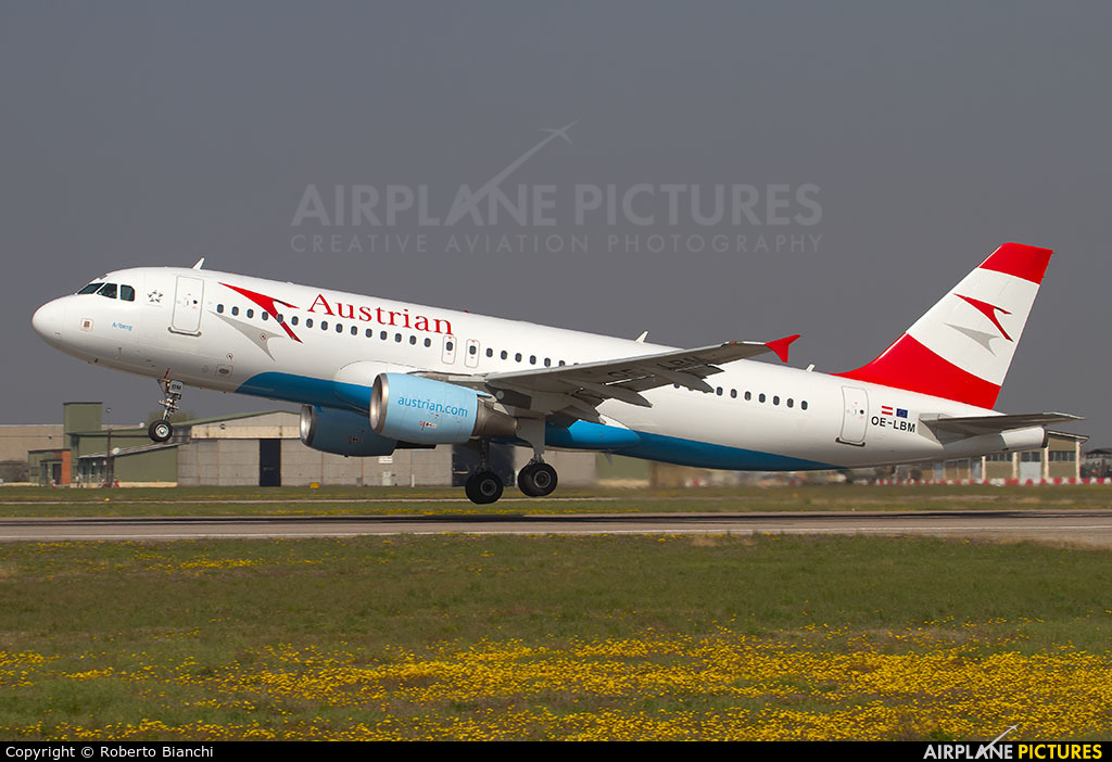Austrian Airlines/Arrows/Tyrolean OE-LBM aircraft at Verona - Villafranca
